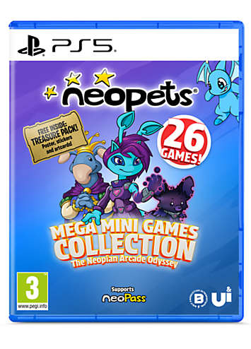 【新品】NEOPETS MEGA MINI GAMES COLLECTION PlayStation-5-Neopets-Mega-
